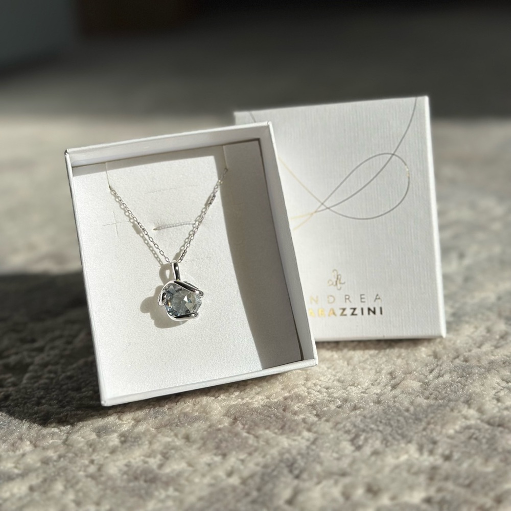 Perfect Gift Gray Pendant Necklace